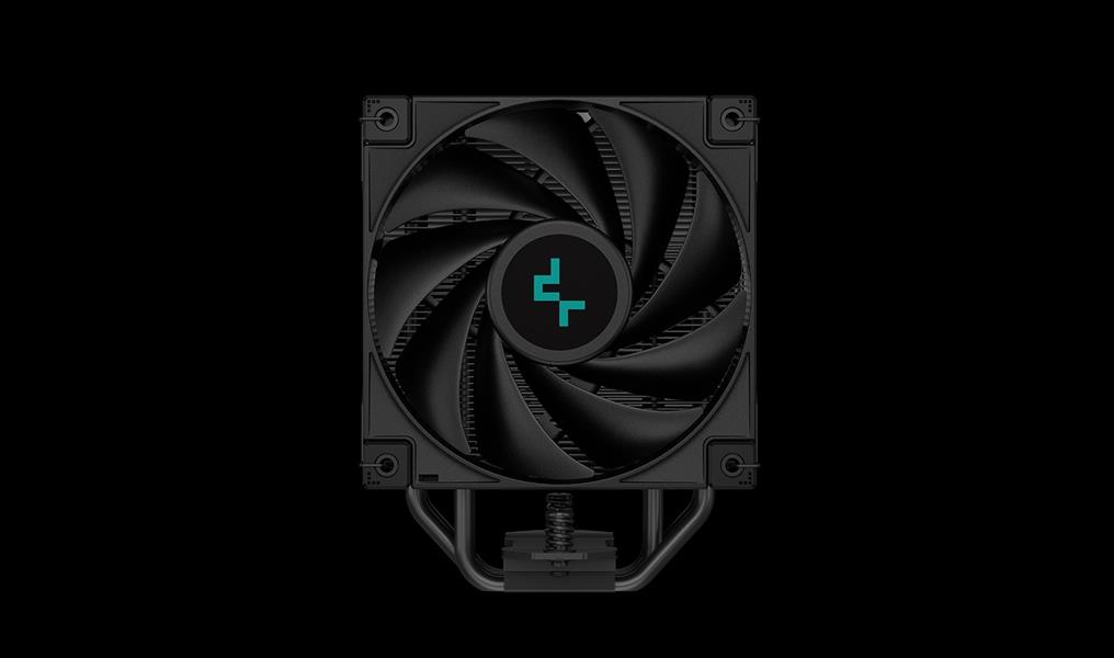 DeepCool AK400 ZERO DARK PLUS Processor Luchtkoeler 12 cm Zwart 1 stuk(s)