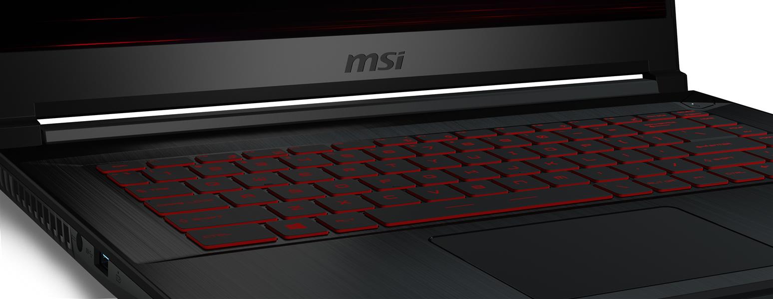 MSI Gaming GF63 11UC-1215NL Thin Laptop 39,6 cm (15.6"") Full HD Intel® Core™ i5 i5-11400H 16 GB DDR4-SDRAM 512 GB SSD NVIDIA GeForce RTX 3050 Max-Q W