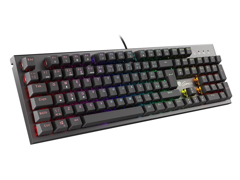 GENESIS THOR 300 toetsenbord Gamen USB QWERTY Portugees Zwart