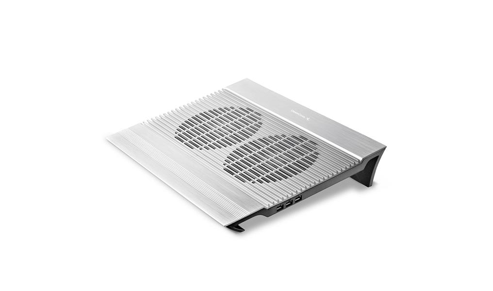 DeepCool N200 Black Laptop Cooler 1x 120mm Fan Anti-slip