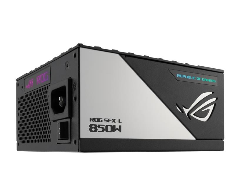 ASUS ROG Loki SFX-L 850W Platinum power supply unit 24-pin ATX Zwart, Zilver