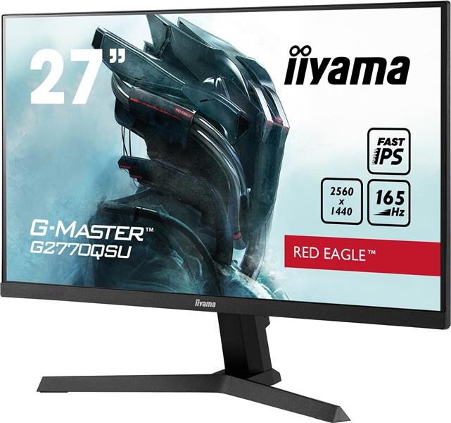 iiyama G-MASTER G2770QSU-B1 computer monitor 68,6 cm (27"") 2560 x 1440 Pixels Wide Quad HD LCD Zwart