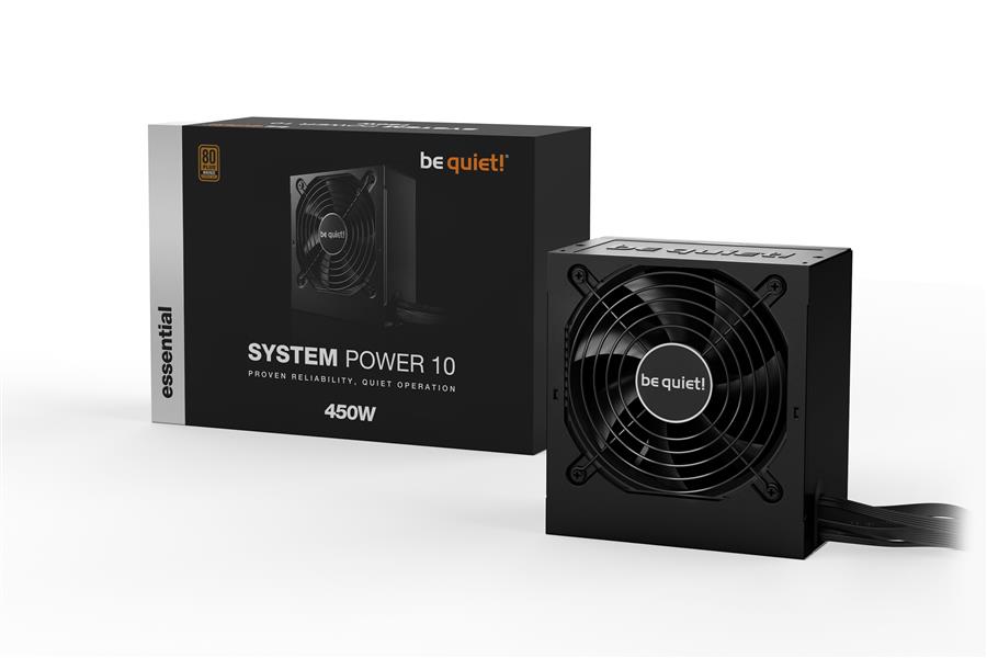 be quiet! System Power 10 power supply unit 450 W 20+4 pin ATX ATX Zwart