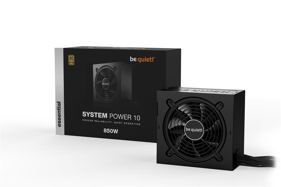 be quiet! System Power 10 power supply unit 850 W 20+4 pin ATX ATX Zwart