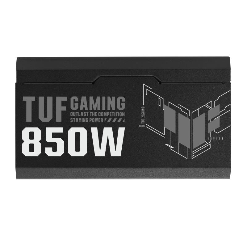 ASUS TUF Gaming 850W Gold power supply unit 24-pin ATX ATX Zwart