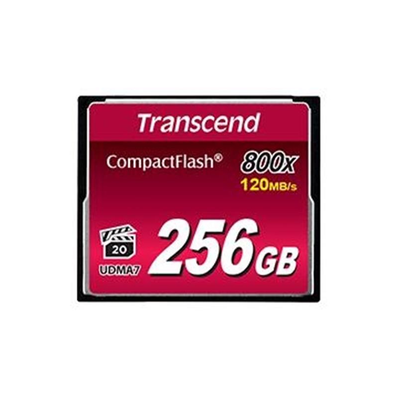 Transcend Premium CompactFlash 64GB 4K 120 60MB s 800X TYPE I UDMA7 MLC NAND 