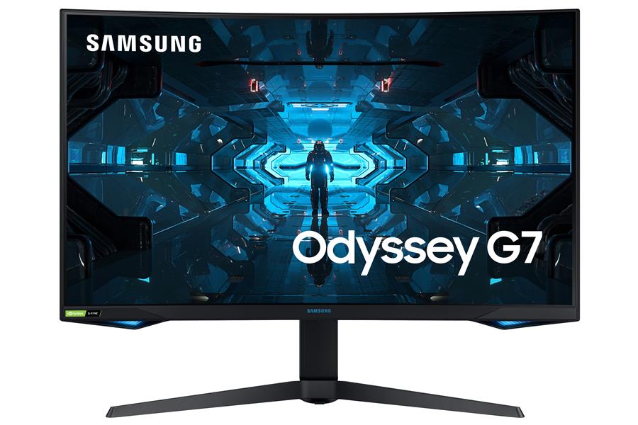 Samsung Odyssey C32G75TQSP 81,3 cm (32"") 2560 x 1440 Pixels Wide Quad HD QLED Zwart