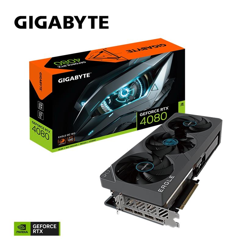 Gigabyte GeForce RTX 4080 16GB EAGLE OC NVIDIA GDDR6X