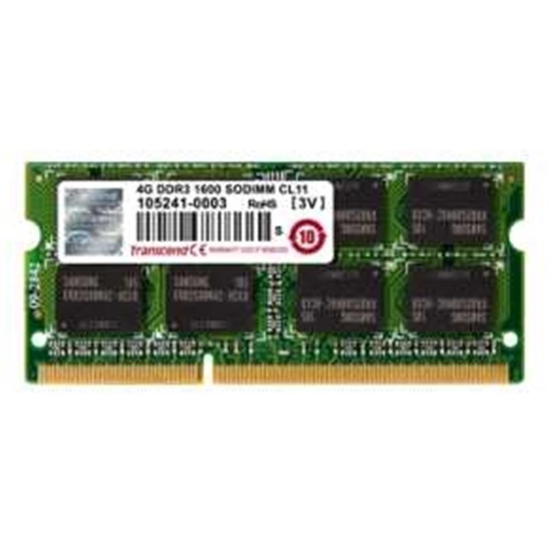 TRANSCEND soDIMM TS DDR3 4GB 1600 1 35V