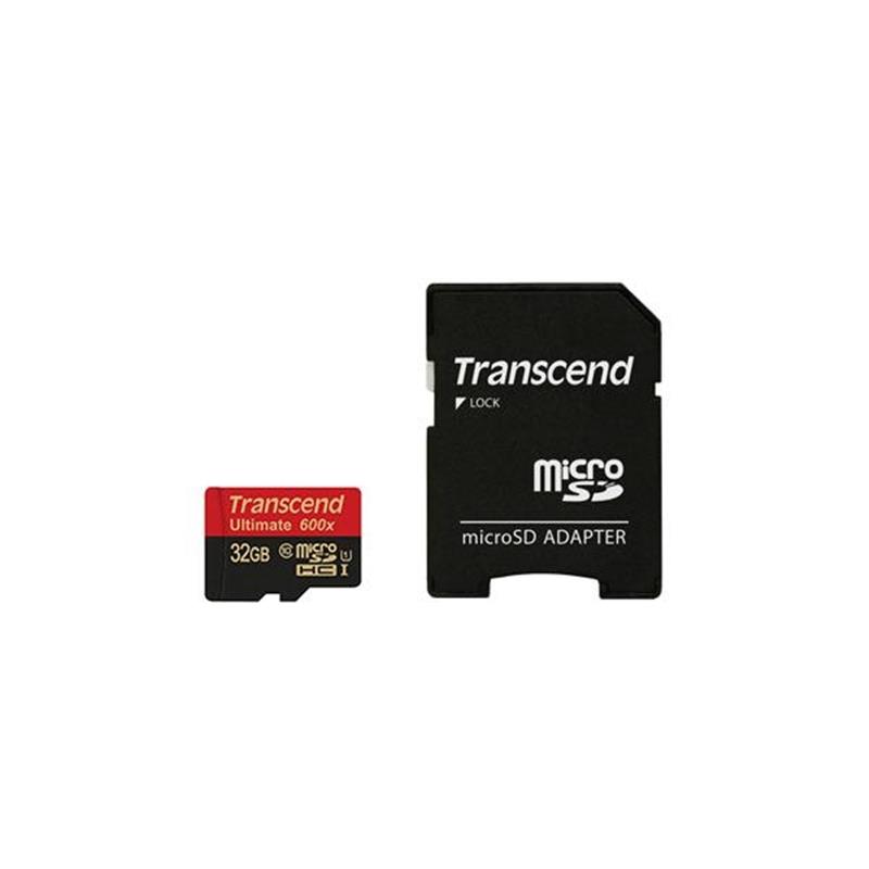 Transcend Ultimate MicroSDHC 16GB FullHD 90MB s UHS-I U1 Class10 600x MLC