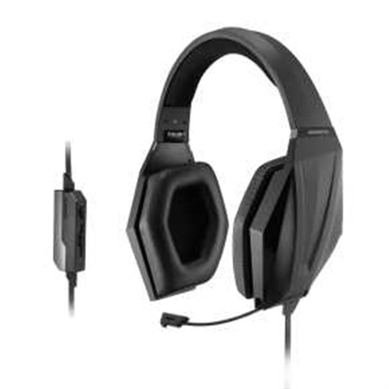 Gigabyte FORCE H3 hoofdtelefoon/headset Hoofdband Zwart