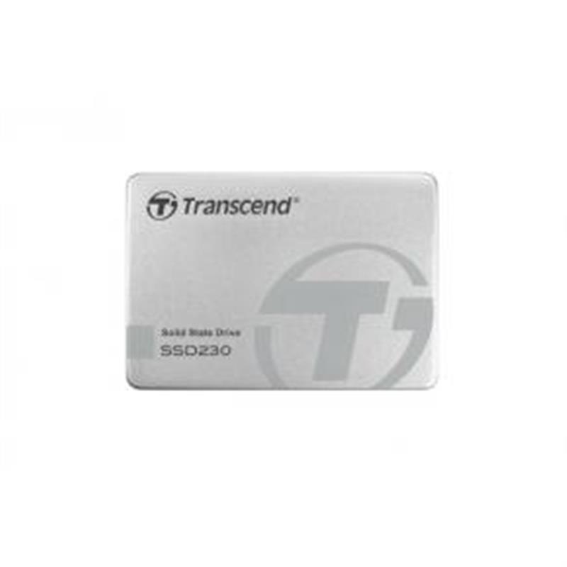 Transcend SSD230 SSD 512GB 2 5 inch SATA3 3D TLC 560 520MB s 85000 IOPS Silver