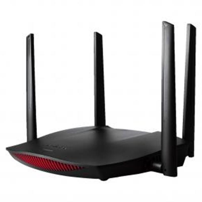 Draadloze Router AC2600 2.4/5 GHz (Dual Band) Gigabit Zwart