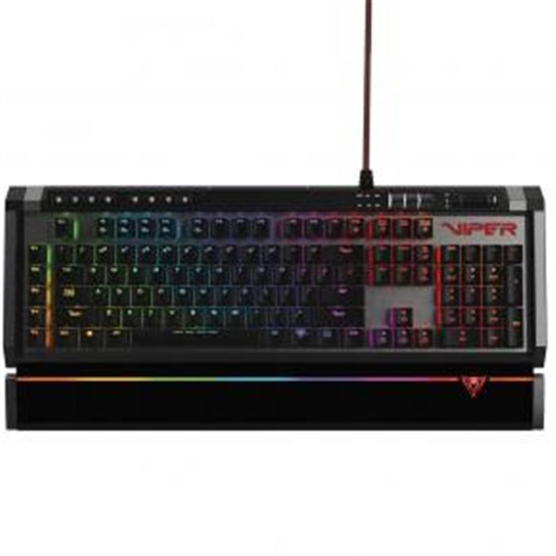 Patriot Viper Mechanical GAMING KEYBOARD Viper USB RGB Matrix Anti-Ghost 109-keys