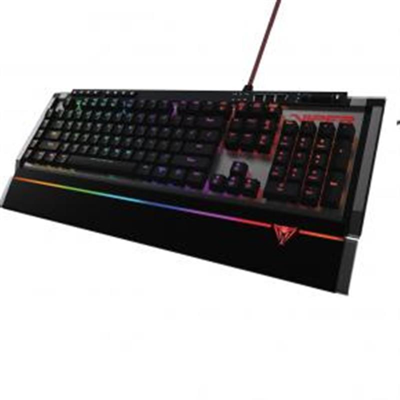 Patriot Viper Mechanical GAMING KEYBOARD Viper USB RGB Matrix Anti-Ghost 109-keys