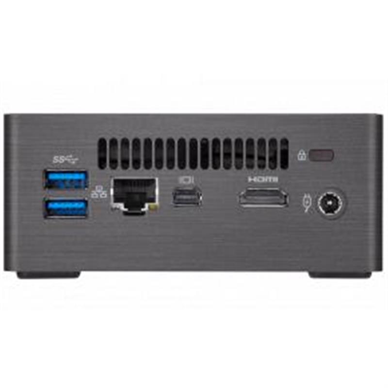 Gigabyte GB-BLCE-4105 PC/workstation barebone UCFF Zwart BGA 1090 J4105 1,5 GHz