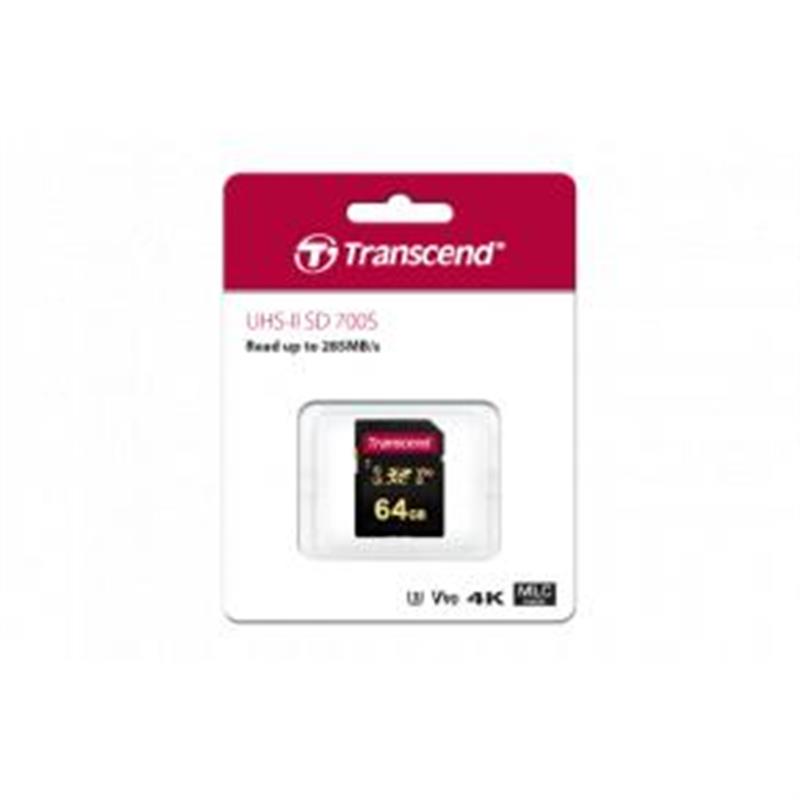 TRANSCEND 64GB SDXC Class3 UHS-II Card