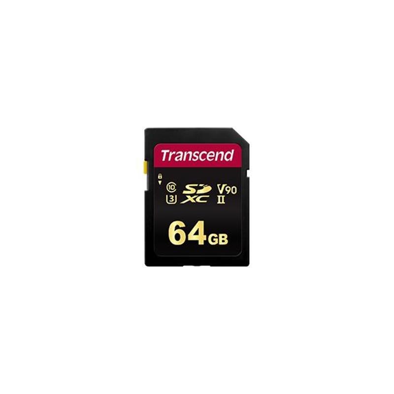Transcend 700s SDXC 64GB UHS-II U3 Class10 V90 285 180MB s MLC NAND