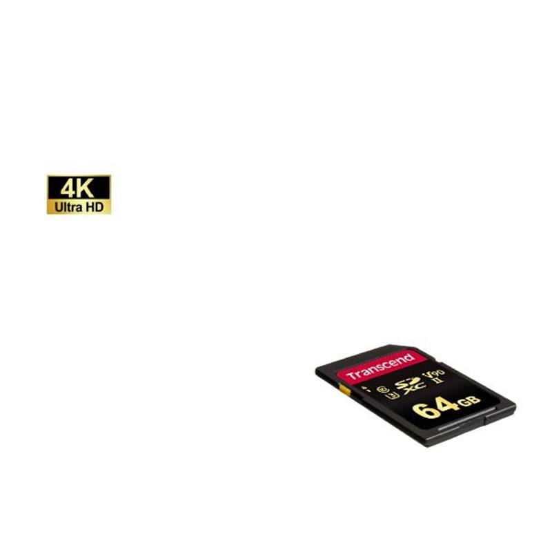 Transcend 700s SDXC 64GB UHS-II U3 Class10 V90 285 180MB s MLC NAND