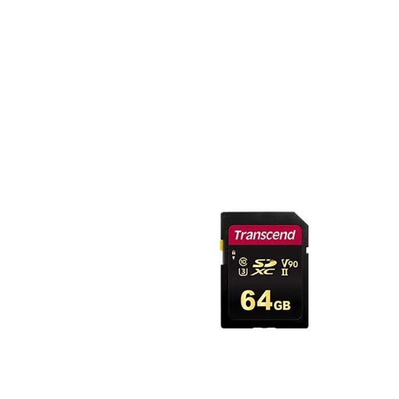 Transcend 700s SDXC 64GB UHS-II U3 Class10 V90 285 180MB s MLC NAND