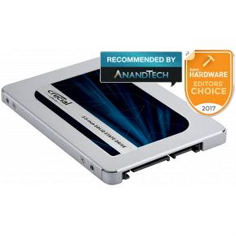 Crucial MX500 Internal SSD 500GB 2 5 inch SATA3 6Gbps w adapter