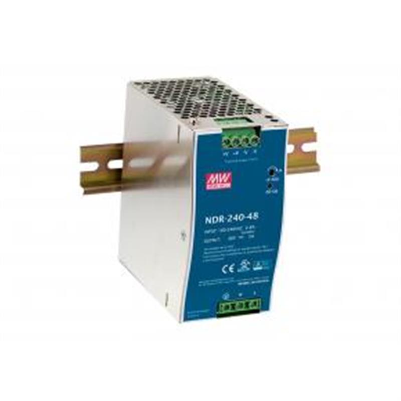 LevelOne POW-4851 power supply unit 240 W Blauw, Zilver