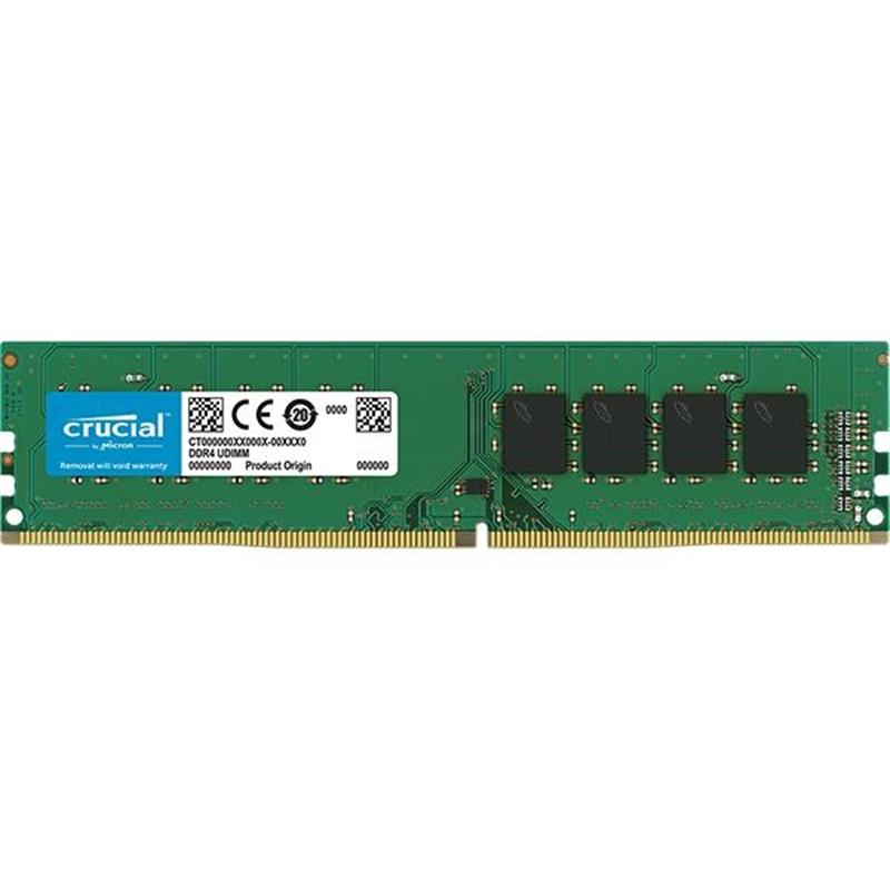 Crucial CT8G4DFS824A geheugenmodule 8 GB 1 x 8 GB DDR4 2400 MHz