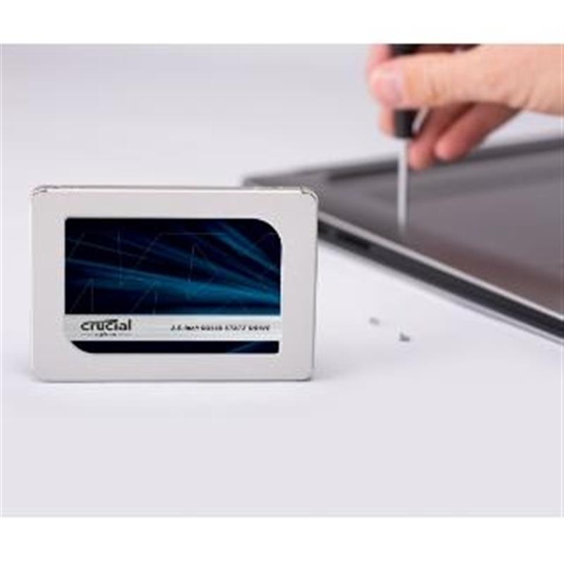 Crucial MX500 Internal SSD 1TB 2 5 SATA3 6Gbps w 9 5mm adapter