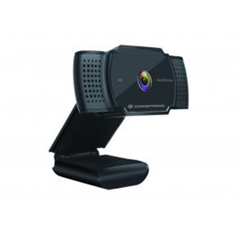 Conceptronic AMDIS02B webcam 5 MP 2592 x 1944 Pixels USB 2.0 Zwart