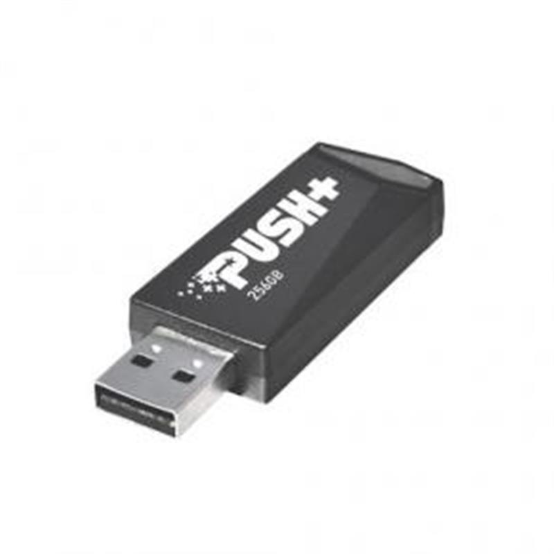 Patriot PUSH USB Stick 128GB USB3 2 Gen1 Cap-less Black