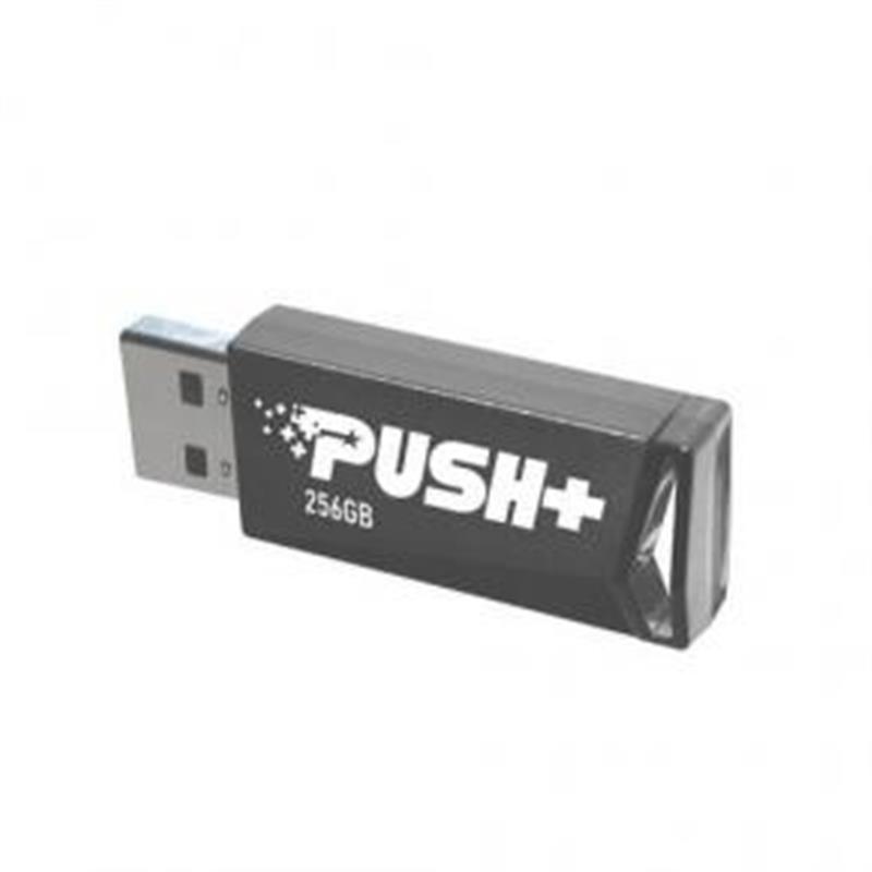 Patriot PUSH USB Stick 64GB USB3 2 Gen1 Cap-less Black