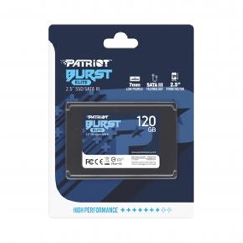 Patriot BURST ELITE SSD 120GB SATA3 540 MB s Black