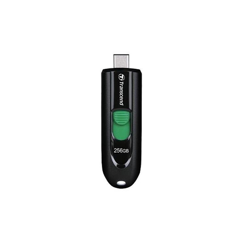 Transcend JetFlash 790C Capless Pen Drive 128GB USB 3 2 Gen 1 Type-C Black
