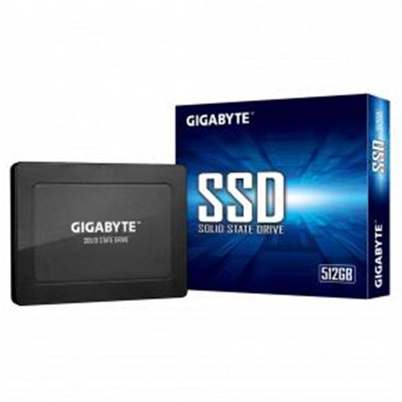 Gigabyte SSD 512 GB 2 5 inch SATA3 6 Gbps 550 500 Mbps