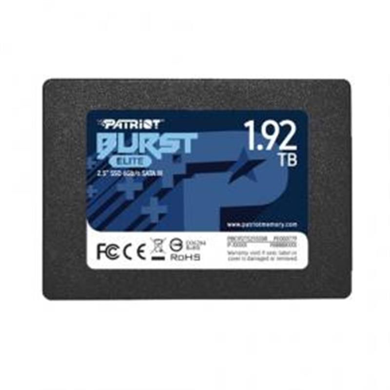 Patriot ELITE BURST SSD 2 5 inch 1 92 TB SATA3 450 MB s TRIM