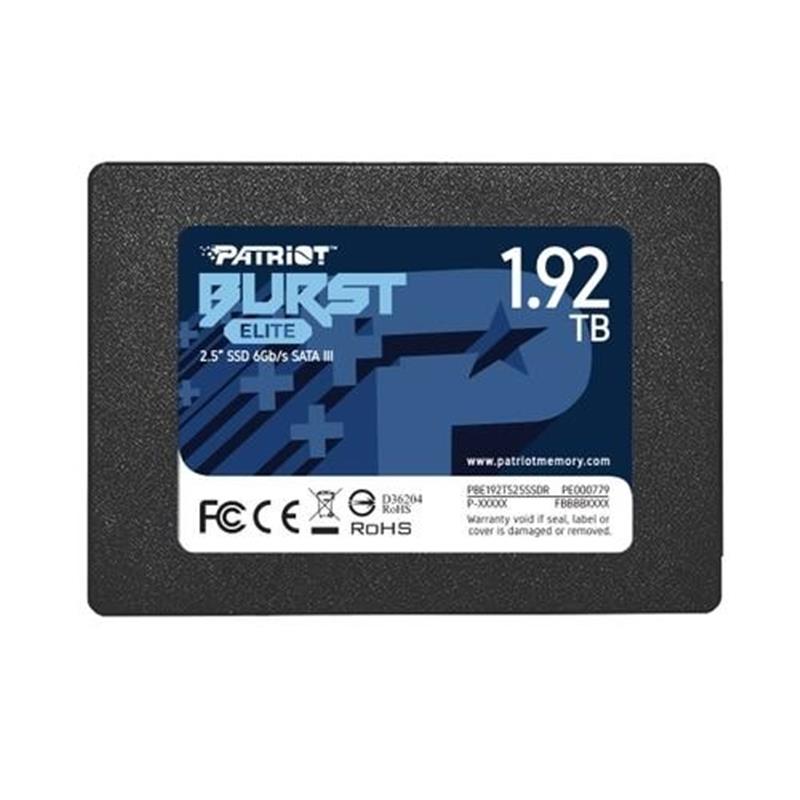 Patriot ELITE BURST SSD 2 5 1 92 TB SATA3 450 MB s TRIM