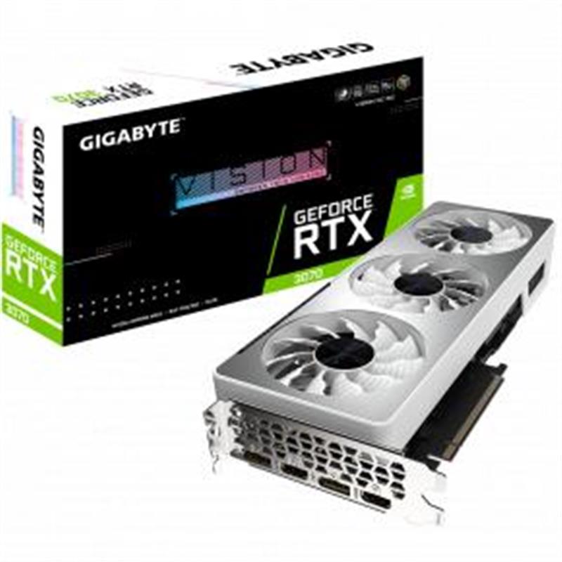 Gigabyte GeForce RTX 3070 VISION OC 8G (rev. 2.0) NVIDIA 8 GB GDDR6