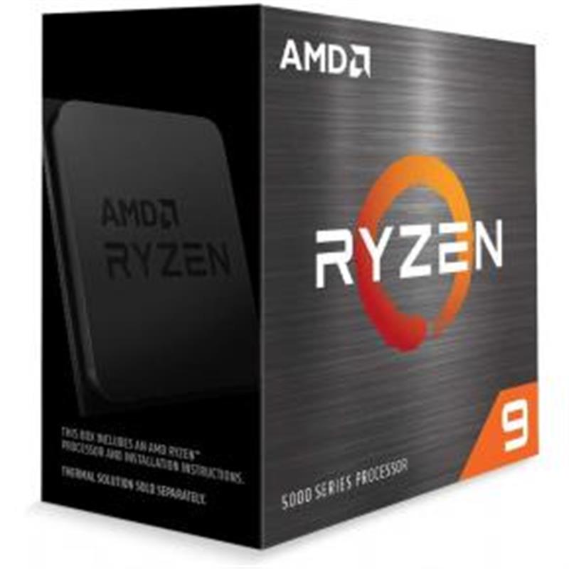CPU AMD RYZEN 9  5900X / AM4 / WOF / BOX AMD Ryzen 9 5900X (12/24x 3,7 GHz) AM4 64MB 105W