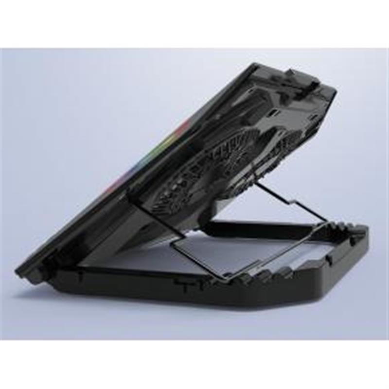 Conceptronic THYIA02B notebook cooling pad 43,2 cm (17"") Zwart