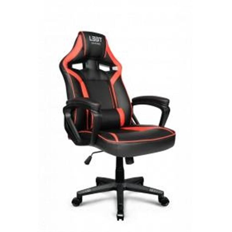 L33T Gaming Extreme Gaming Chair - RED PU Leather Class-4 gas lift