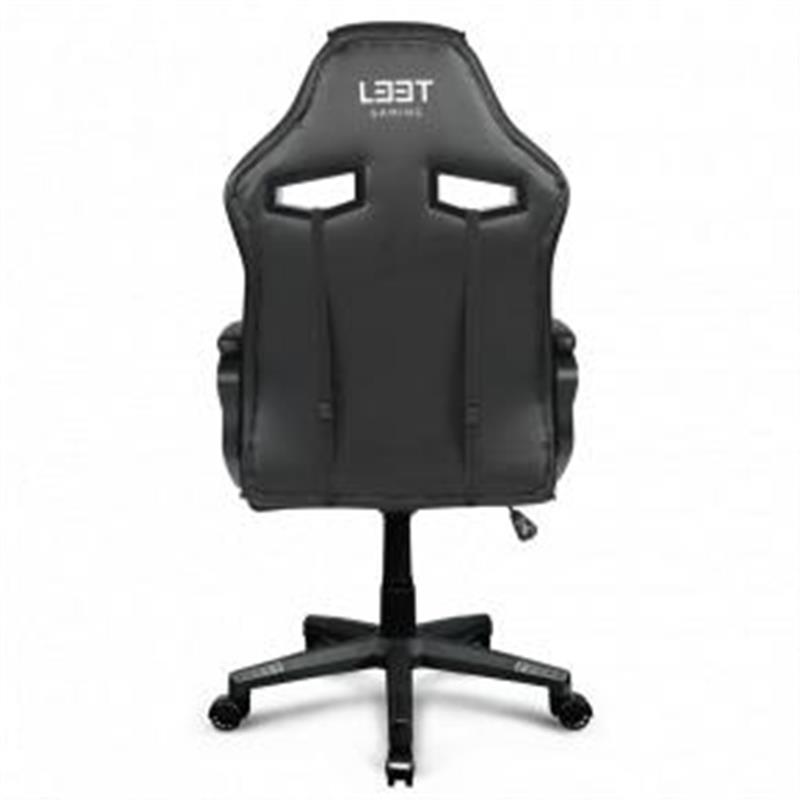 L33T Gaming Extreme Gaming Chair - BLACK PU Leather Class-4 gas lift