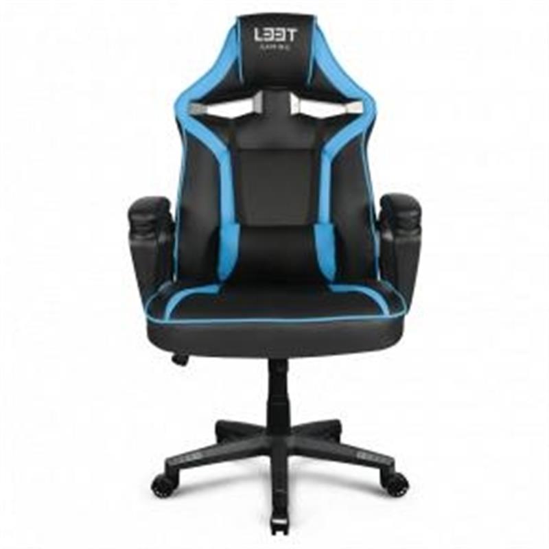 L33T Gaming Extreme Gaming Chair - BLUE PU Leather Class-4 gas lift