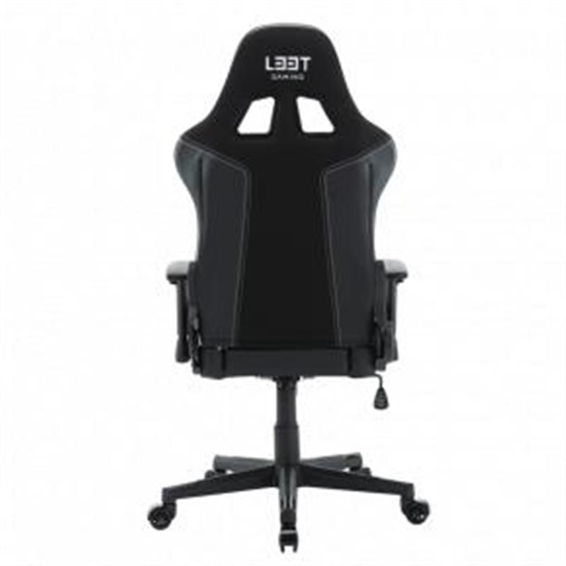 L33T Gaming Energy Gaming Chair - FABRIC BLACK PU leather Class-4 gas cylinder