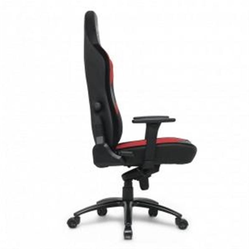 L33T Gaming E-Sport Pro Excellence L PU Black - Red decor PU leather Gas-lift