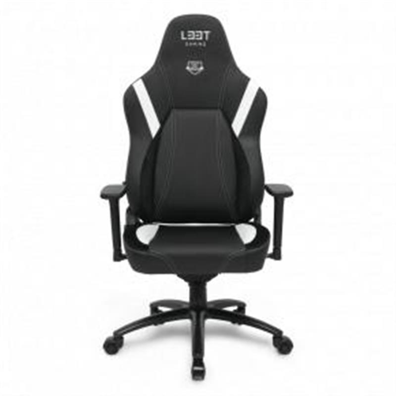 L33T Gaming E-Sport Pro Superior XL PU Black - White decor PU leather Multi-function lift