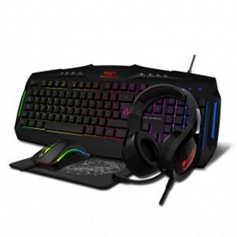 L33T Gaming Assassin inchs Creed 4-In-1 battlepack FR AZERTY Headset Keyboard Mouse pad
