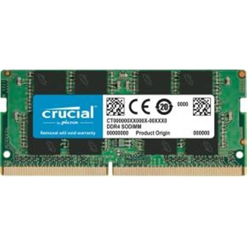 Crucial CT8G4SFRA32A geheugenmodule 8 GB 1 x 8 GB DDR4 3200 MHz