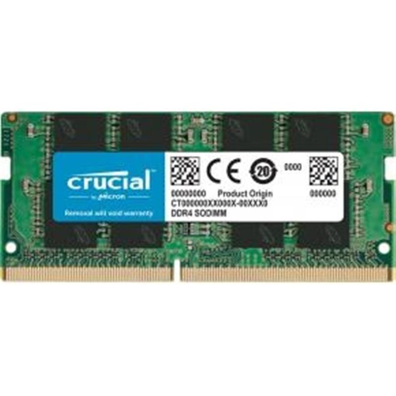 Crucial CT16G4SFRA266 geheugenmodule 16 GB 1 x 16 GB DDR4 2666 MHz