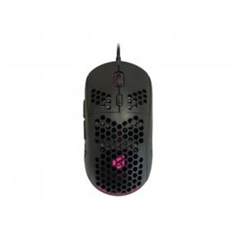 Conceptronic DJEBBEL 6D Gaming Mouse w Honeycomb Shell USB Optical 6400 DPI Right-h