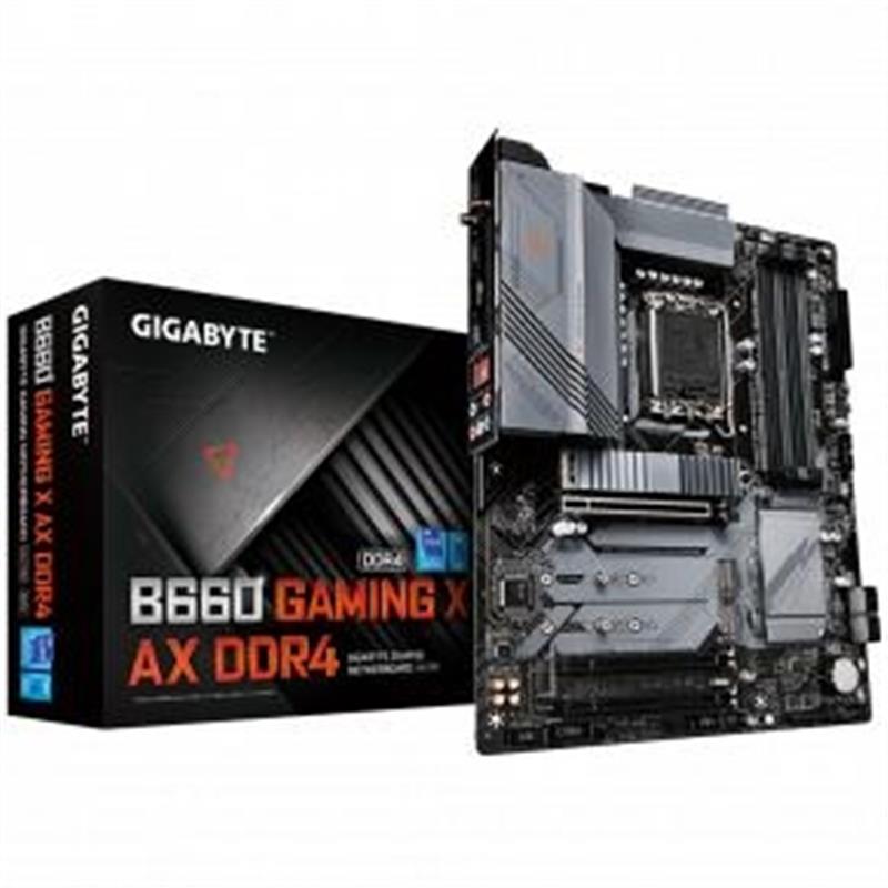 Gigabyte B660 GAMING X AX DDR4 moederbord Intel B660 LGA 1700 ATX
